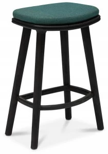 MANUTTI Табурет из тикового дерева с подставкой для ног Solid Bs71