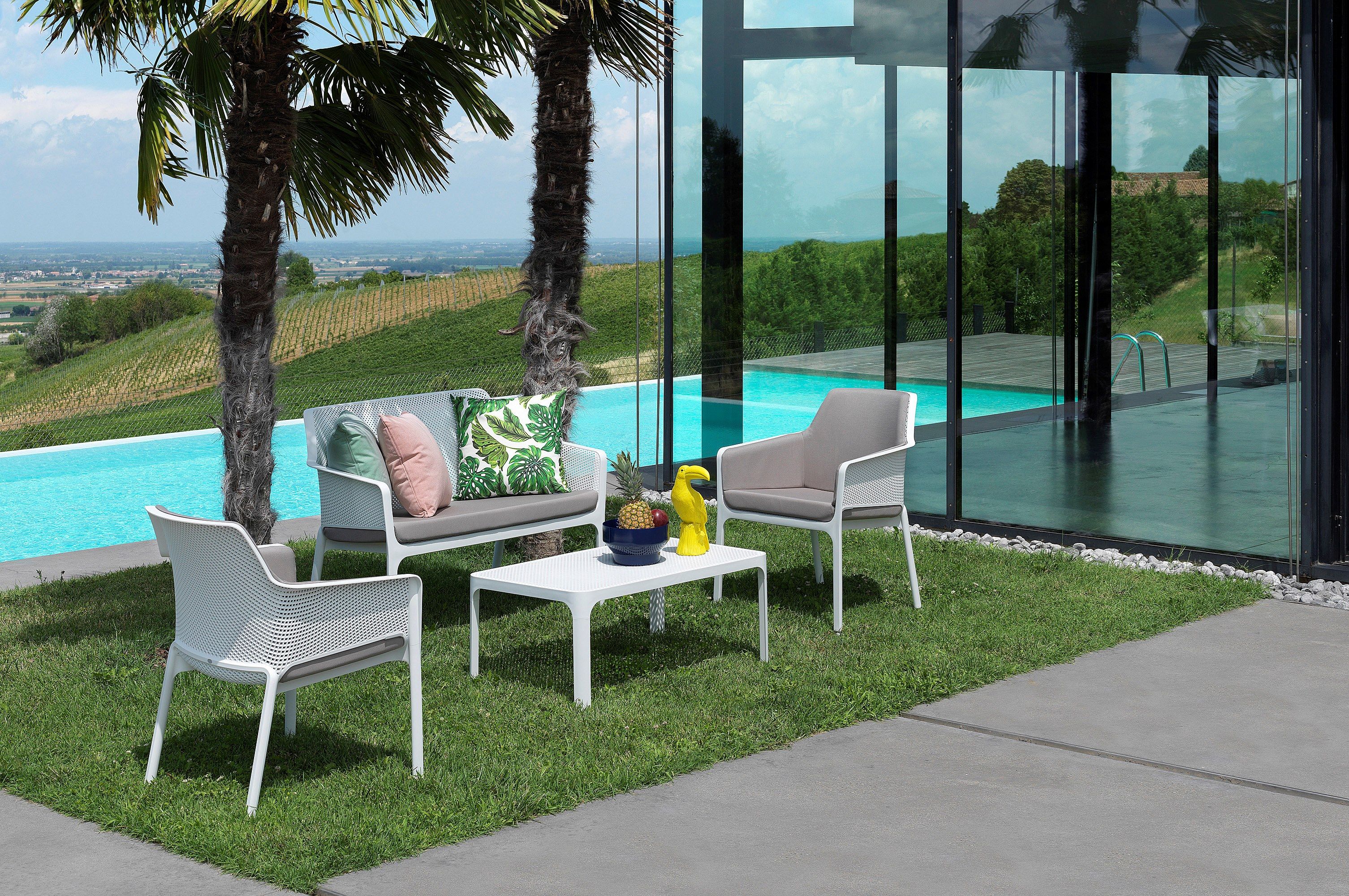 Полипропиленовое садовое кресло с подлокотниками Nardi Net Collection ARCH-00116729 - Вид №5