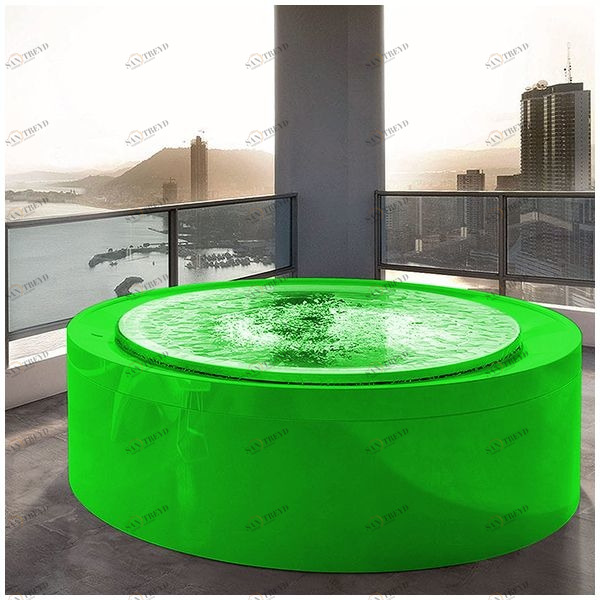 Бассейн Gruppo Treesse Fusion 200 SPA-V8610-ZE напольный круглый зеленый Fusion SPA SPAV8610ZE