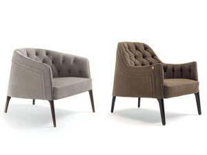 Тканевое кресло