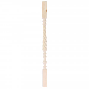 81967438 Балясина витая, 50х50х900 мм, хвоя сорт AB