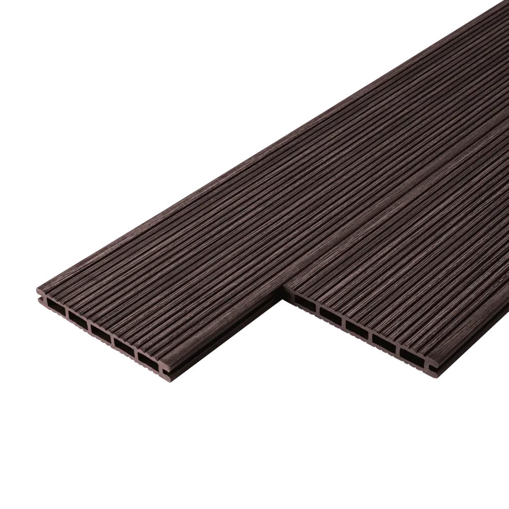 Террасная доска ДПК Freedeck цвет Венге 3000x150x17 мм двусторонний 0.45 м² Santreyd STLM-2166261 - Вид №1