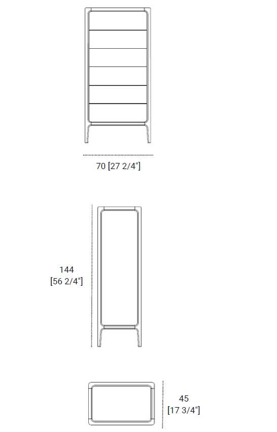 Комод из ясеня Morelato ARCH-00068044 - Вид №1