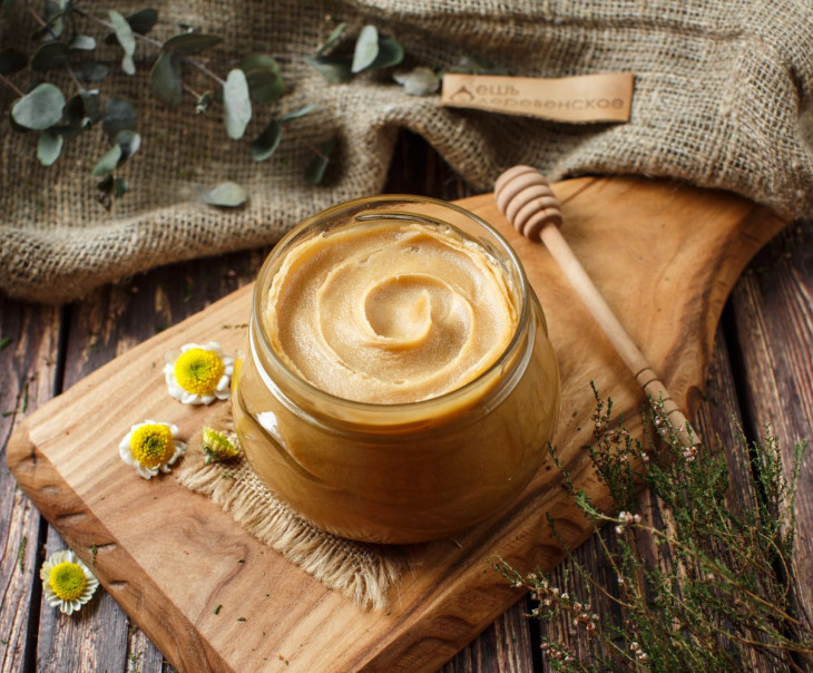 6003 Мед цветочный_700 г. Урожай 2021 г. Вкусляндия  - Вид №2