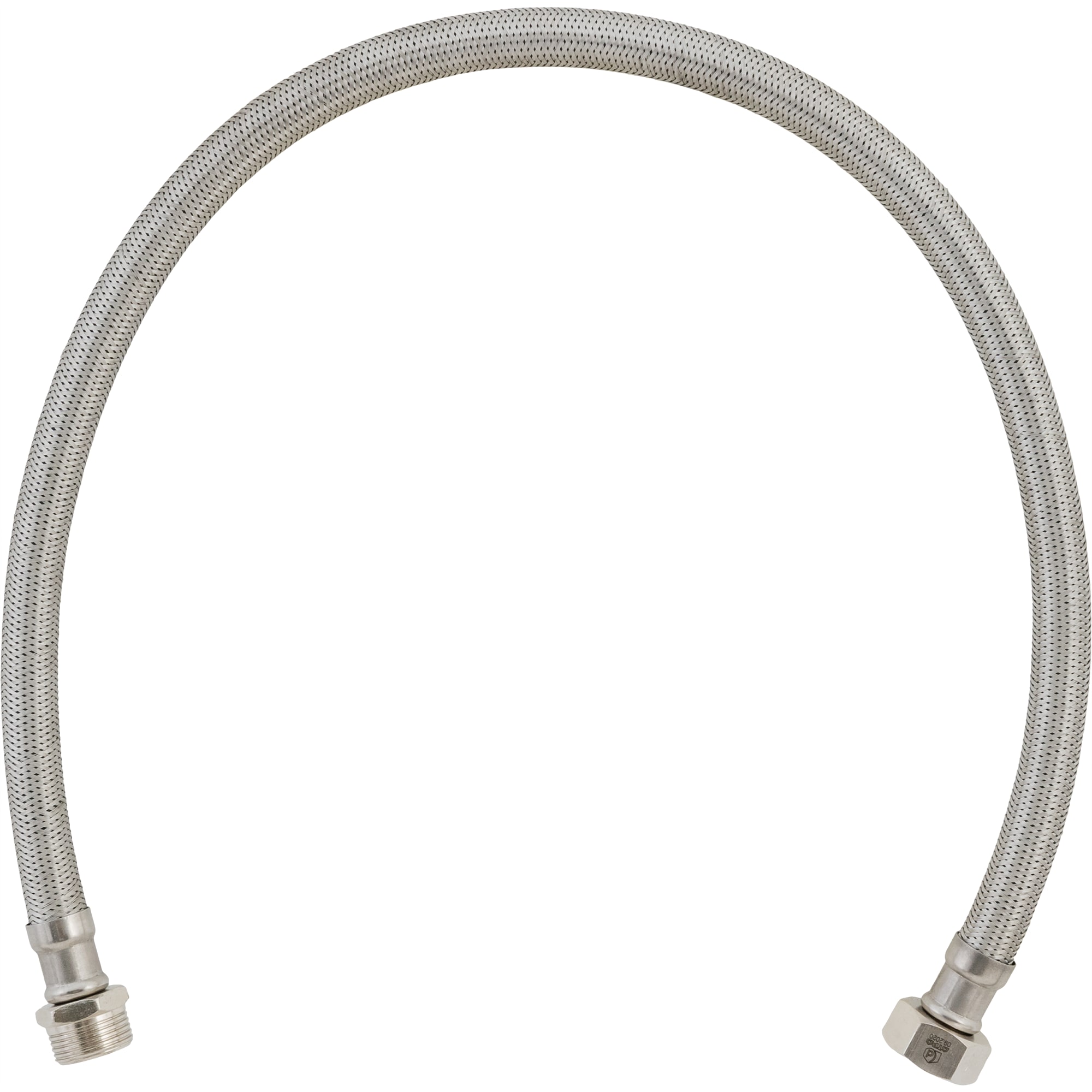 82894116 Гибкая подводка для воды, 3/4", штуцер-гайка, 80 см Santreyd 