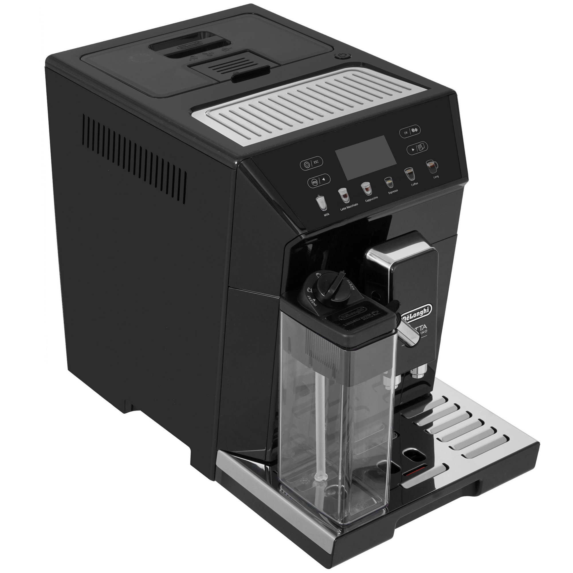 5320018 Кофемашина автоматическая DeLonghi ECAM 46.860.B черный STDN-0105468 - Вид №6