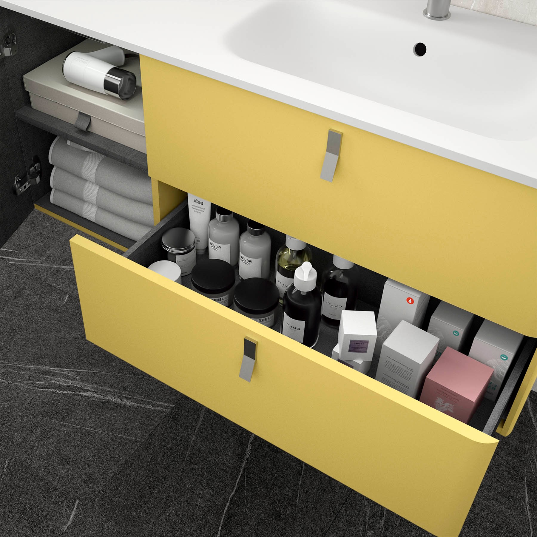 24656 SALGAR Мебель для умывальника UNIIQ 900 левая PAJA Paja  - Вид №4