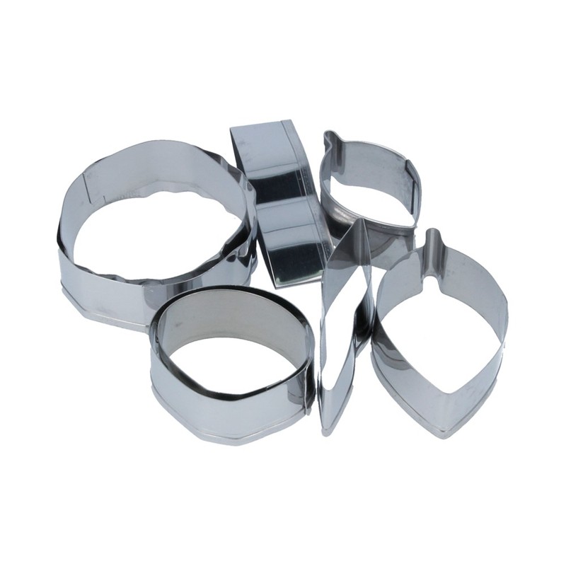 02-0085 Форма (каттер) №11 цветок розы (средний) Fleur 