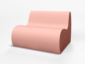 Диван с пенопластовым покрытием