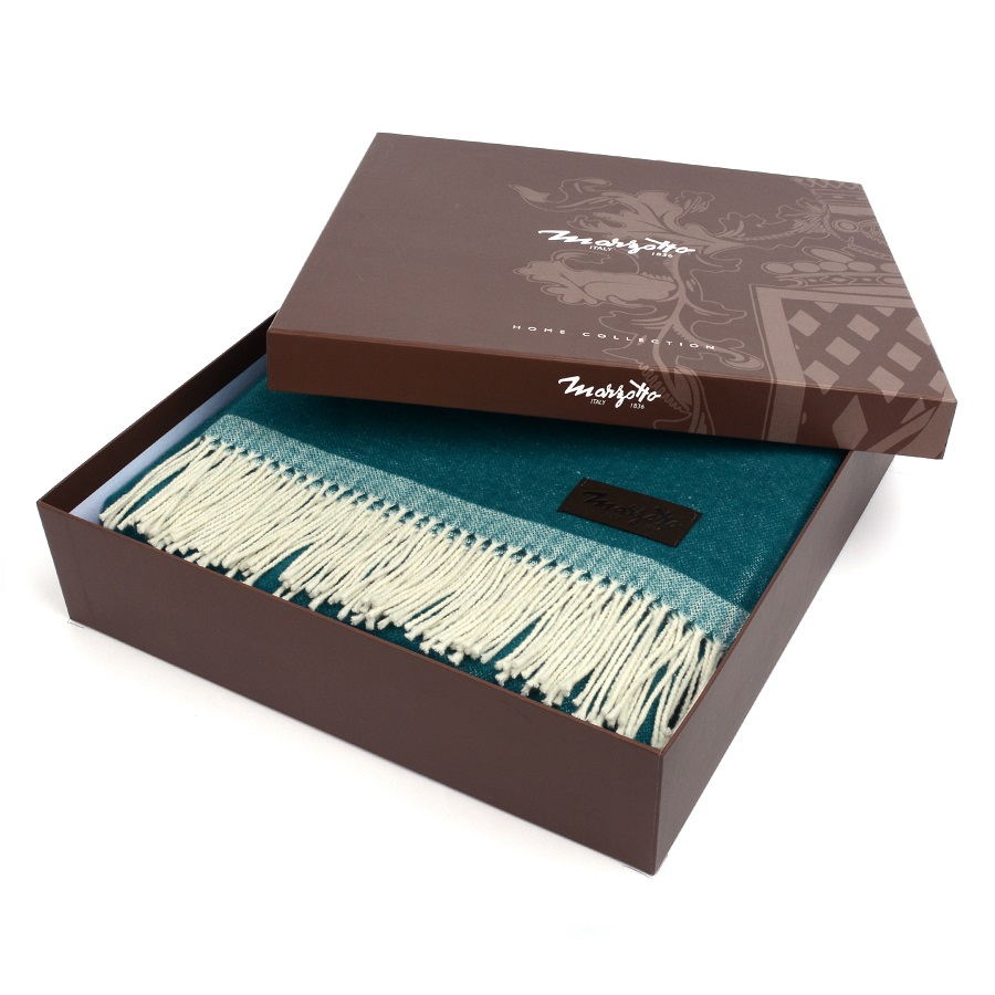 Плед Sara, 130х170 см, зеленый MARZOTTO SARA5000 - Вид №2