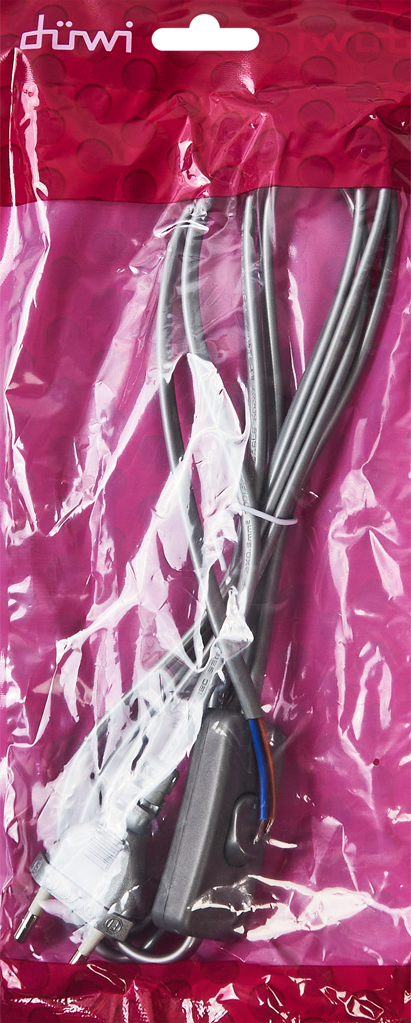 Провод с выключателем DUWI 2 м для осветительных приборов 87658055 STLM-0074656 - Вид №3