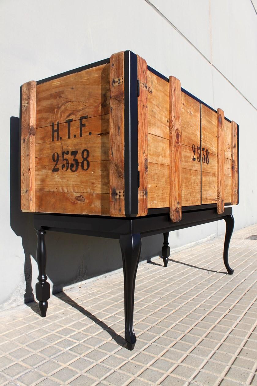 ICI ET LÀ Буфет из восстановленной древесины с распашными дверцами Rescue Tkm10 - Вид №5