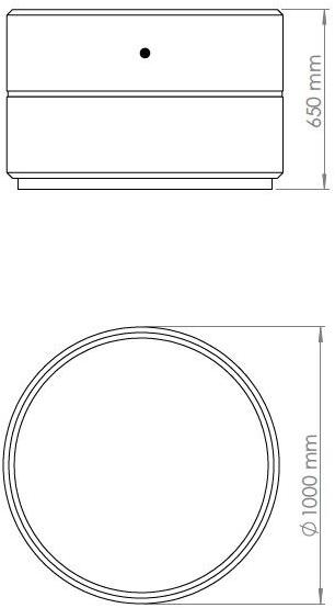 ENCHO ENCHEV - ETE Круглые кашпо для общественных мест sun-id-1409292 - Вид №2