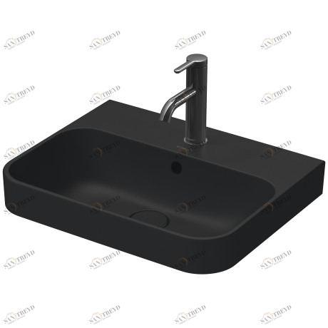 2360501360 Подвесная раковина настенная овальная Duravit Happy D.2 Plus
