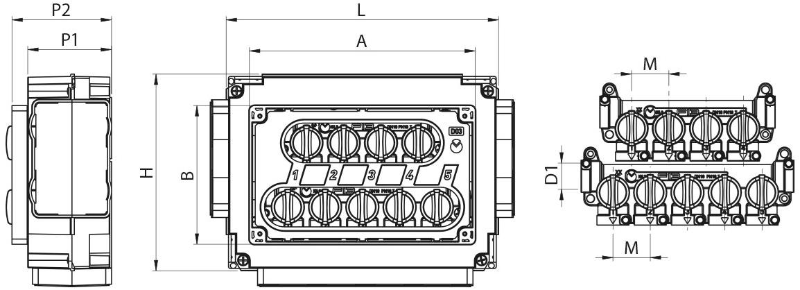TECO Многоканальный запорный коллектор K4 sun-id-1462561 - Вид №6