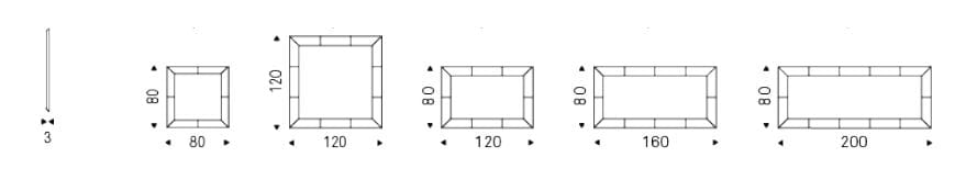 Настенное зеркало Cattelan italia REGAL ARCH-00085595 - Вид №4