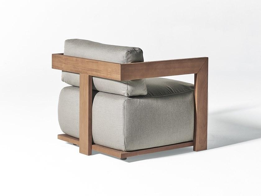 Meridiani Садовое кресло из технической ткани с подлокотниками Claud open air sun-id-1446532 - Вид №1