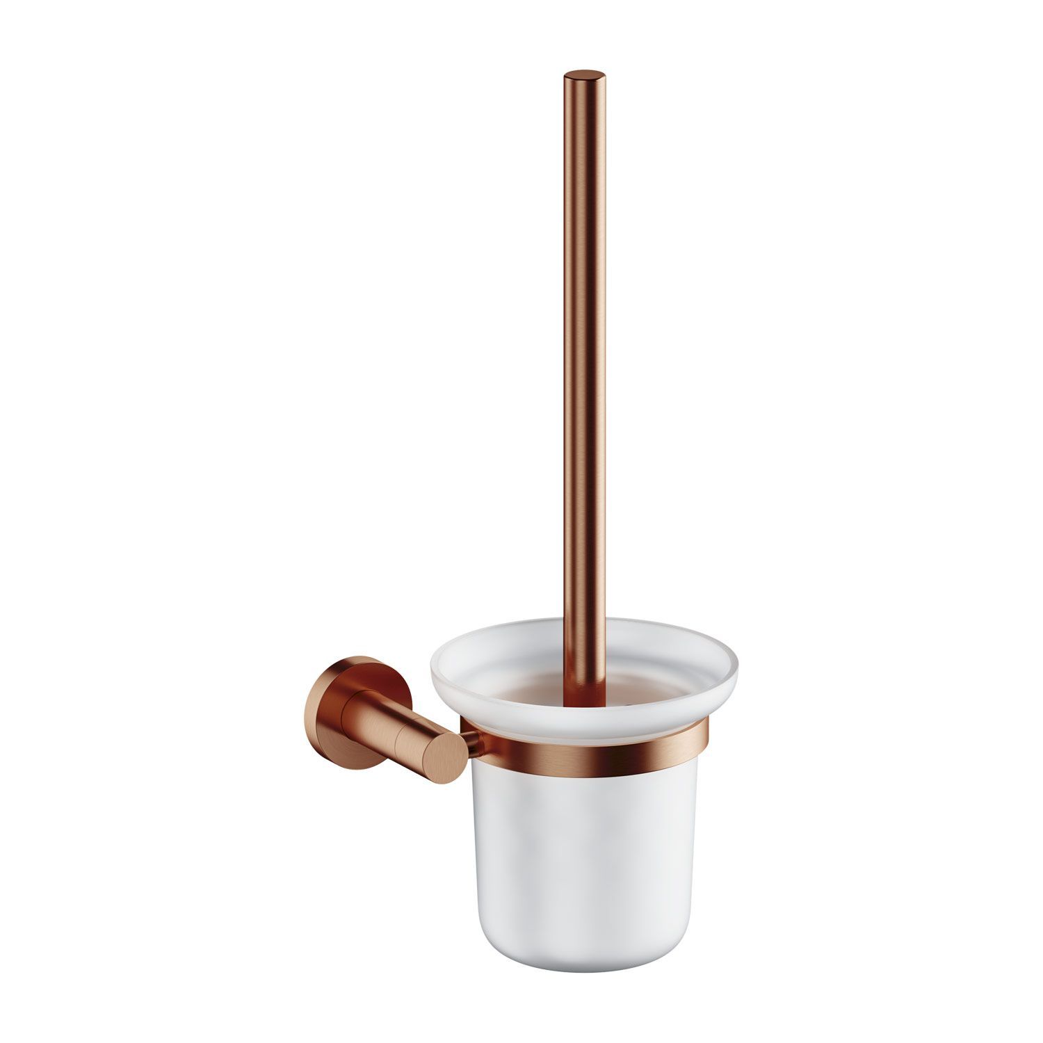 Латунная и стеклянная настенная туалетная щетка OMNIRES MODERN PROJECT MP60620 ARCH-00149050 - Вид №7