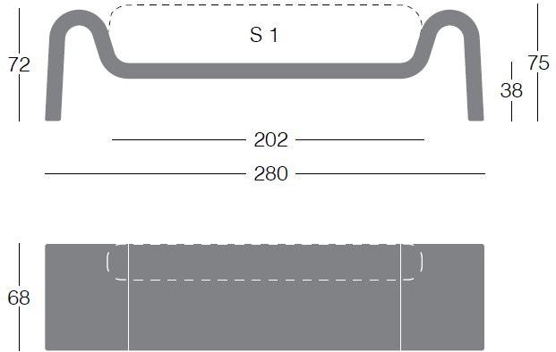 Segis Скамейка с огнестойкой обивкой Longway Ih50  - Вид №3