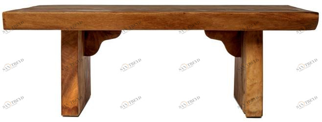 Il Giardino di Legno Прямоугольный садовый стол из массива дерева Suar sun-id-1349213