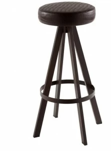 Vela Arredamenti Барный стул из мягкой кожи