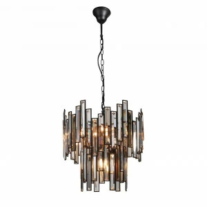 Подвесная люстра Favourite Enigma 1973-9P FAVOURITE ДИЗАЙНЕРСКИЕ, ENIGMA BLACK, ДВУХЪЯРУСНЫЕ 109230 Черный