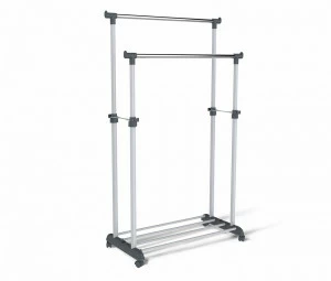 Вешалка гардеробная Standart на колесиках SHEFFILTON ДИЗАЙНЕРСКИЕ 015547 Серый