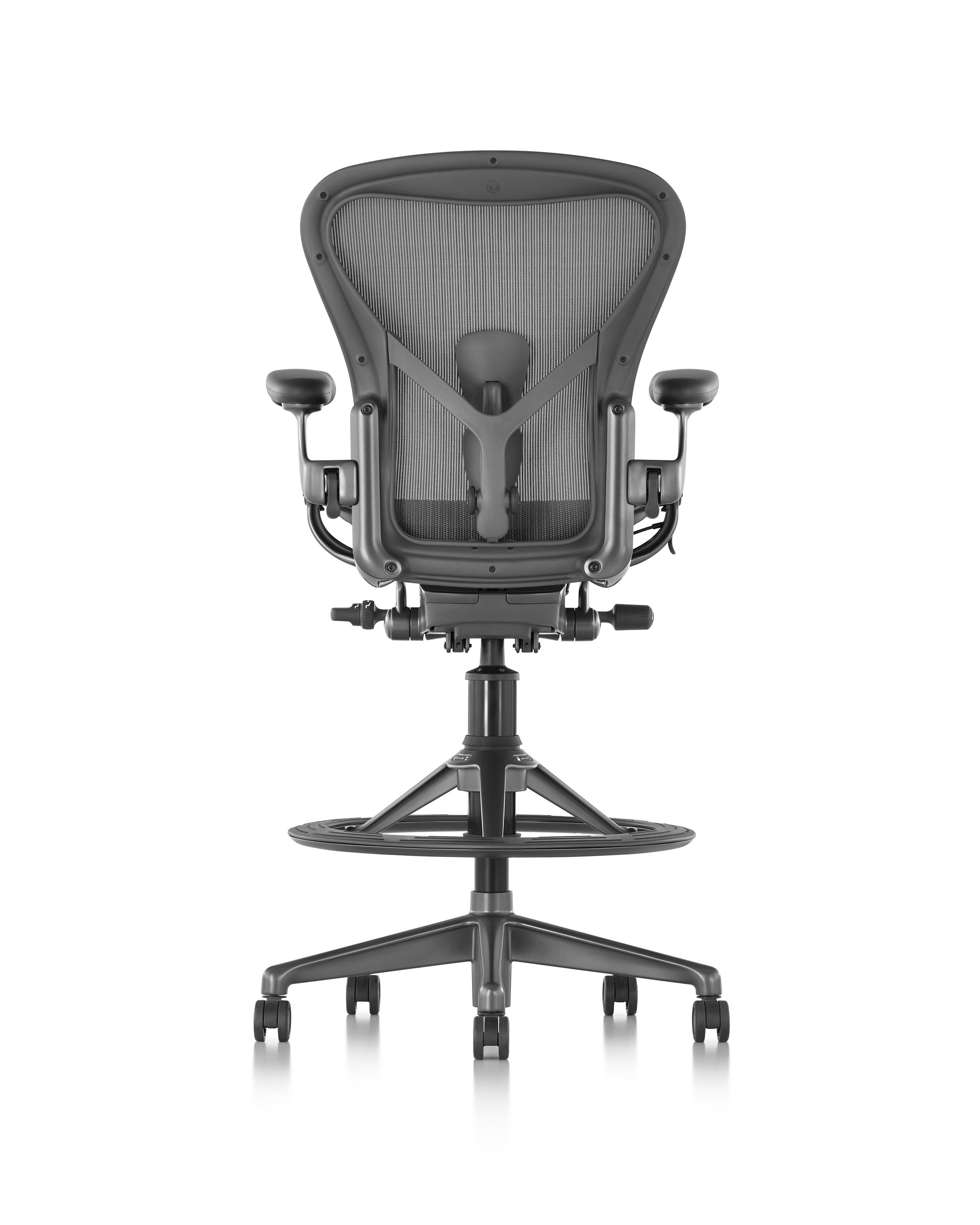 5 спиц поворотный офисный стул с подлокотниками Herman Miller Aeron ARCH-00029451 - Вид №18