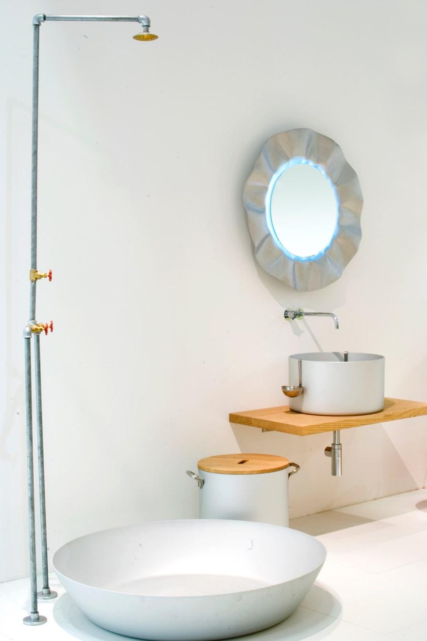 Rapsel Корзина для белья из алюминия и дерева Chef sun-id-1409781 - Вид №4