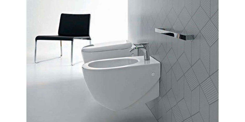 ABW10 Подвесной унитаз настенный Белый Ceramica Hidra ABC Италия - Вид №1