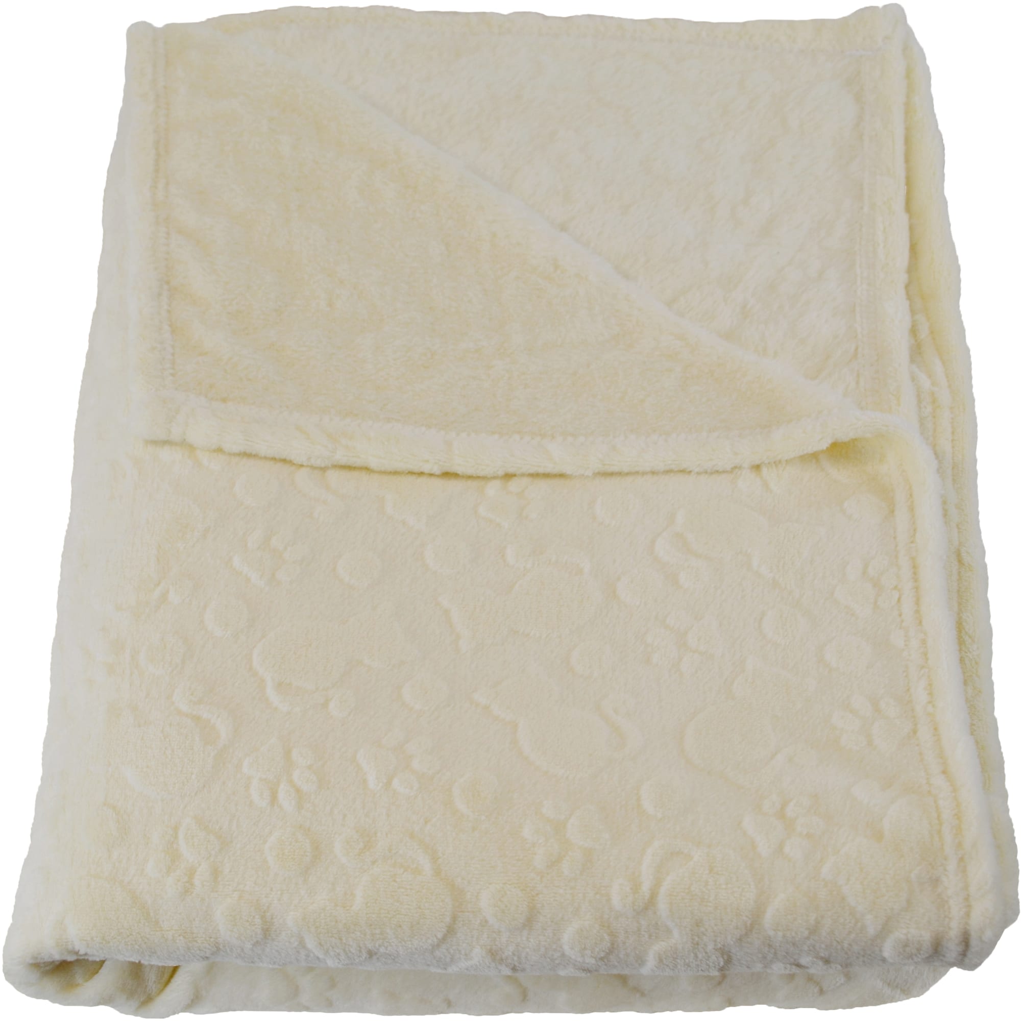 84330539 Плед «» 140x200 см фланель цвет бежевый Котики Santreyd  - Вид №3