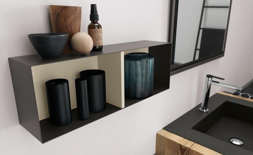 Archeda Подвесная тумба под умывальник из дерева с зеркалом Wood sun-id-1356750 - Вид №3