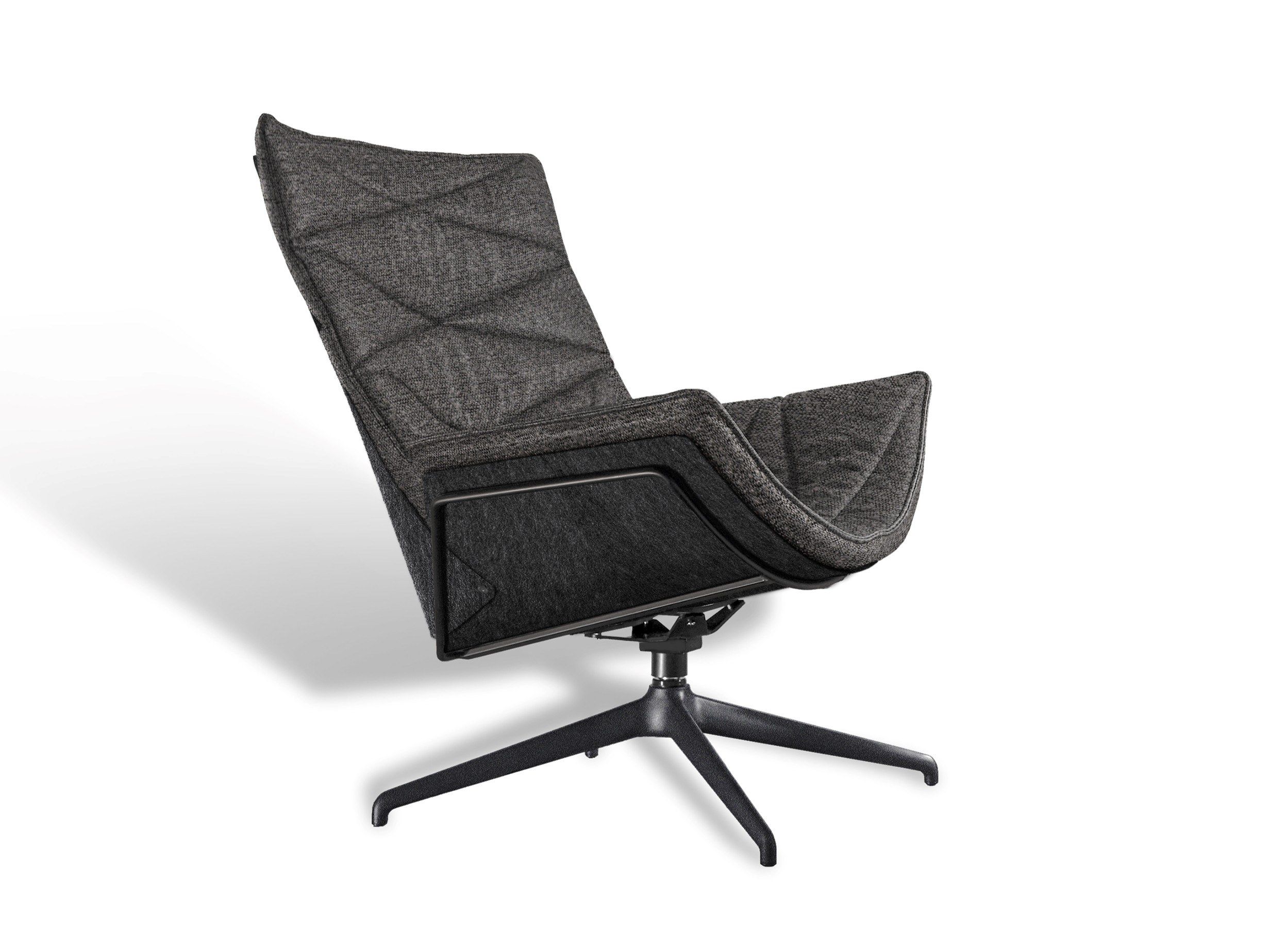 Спицевое вращающееся кресло с подлокотниками KFF Nest Pure ARCH-00101561 - Вид №1