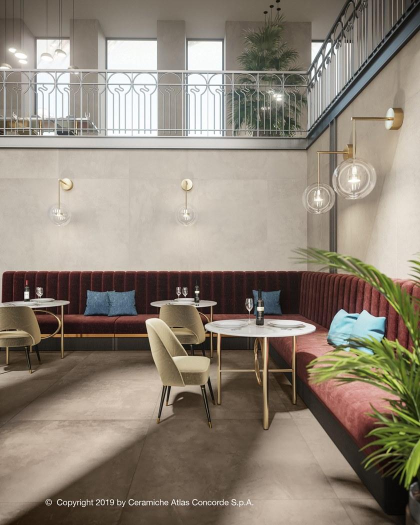 Atlas Concorde Напольное покрытие с эффектом бетона Raw sun-id-1459093 - Вид №24