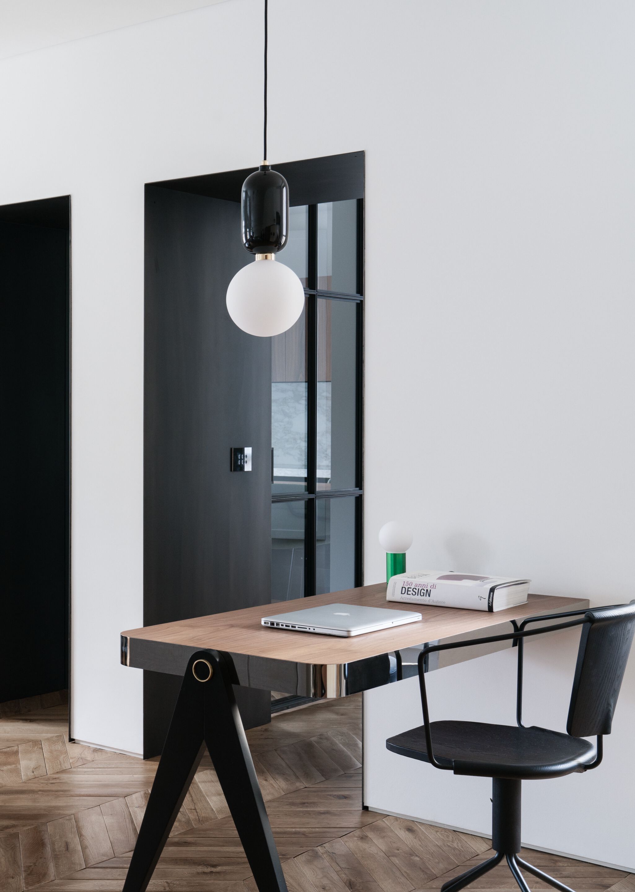 Керамическая и опаловая стеклянная подвесная лампа PARACHILNA Aballs ARCH-00061642 - Вид №56