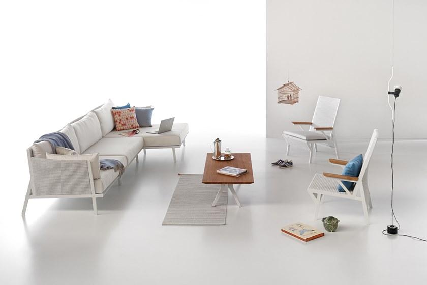 Kettal Модульный садовый диван Vieques #41520-../41515-.. - Вид №10