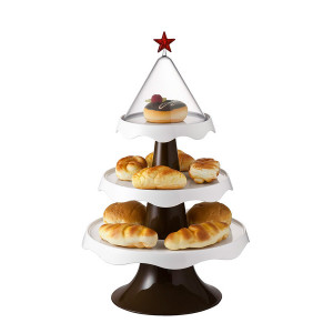 QL10042-WH Этажерка подарочная merry tree белая Qualy