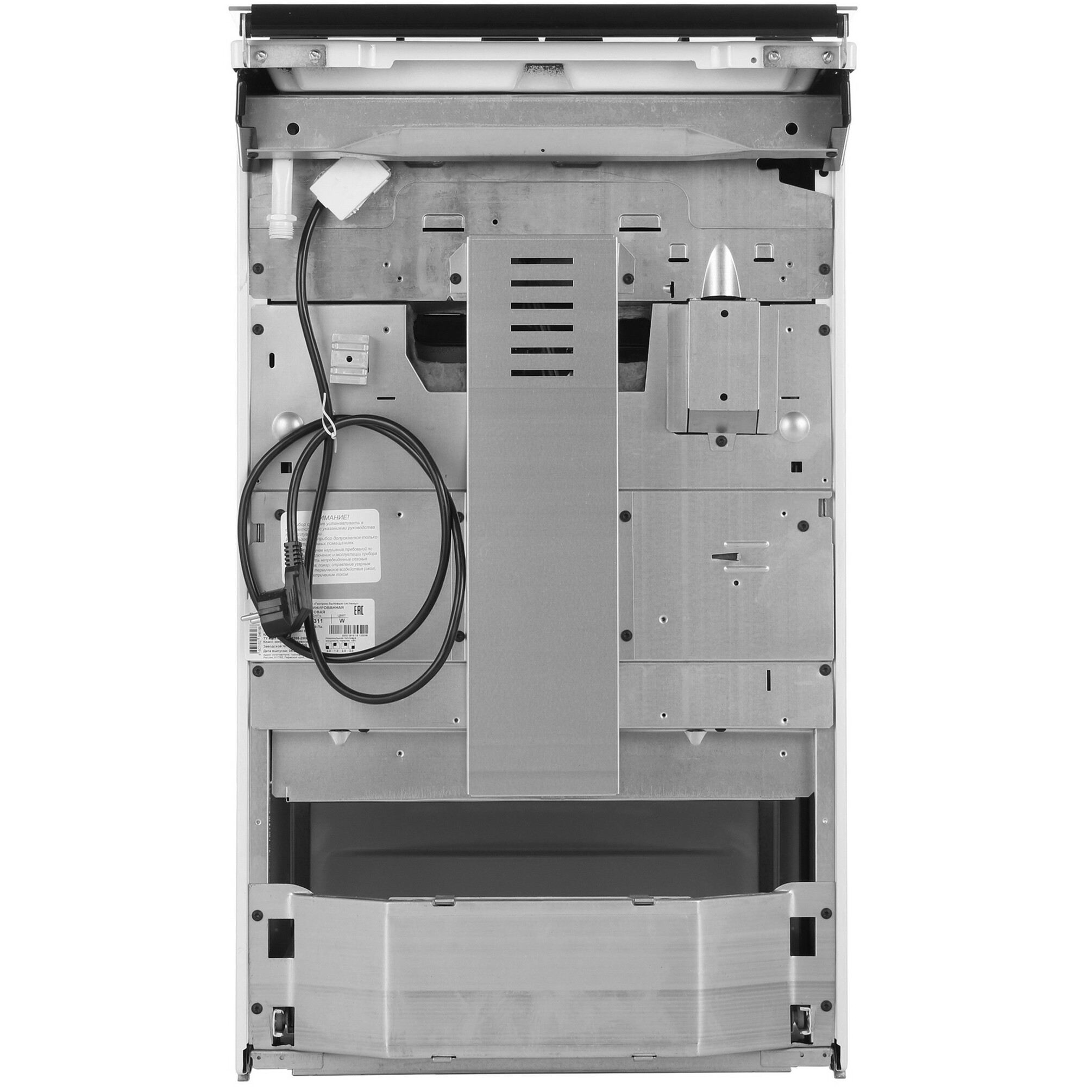 1227564 Комбинированная плита DARINA 3311 W белый STDN-0017413 - Вид №6