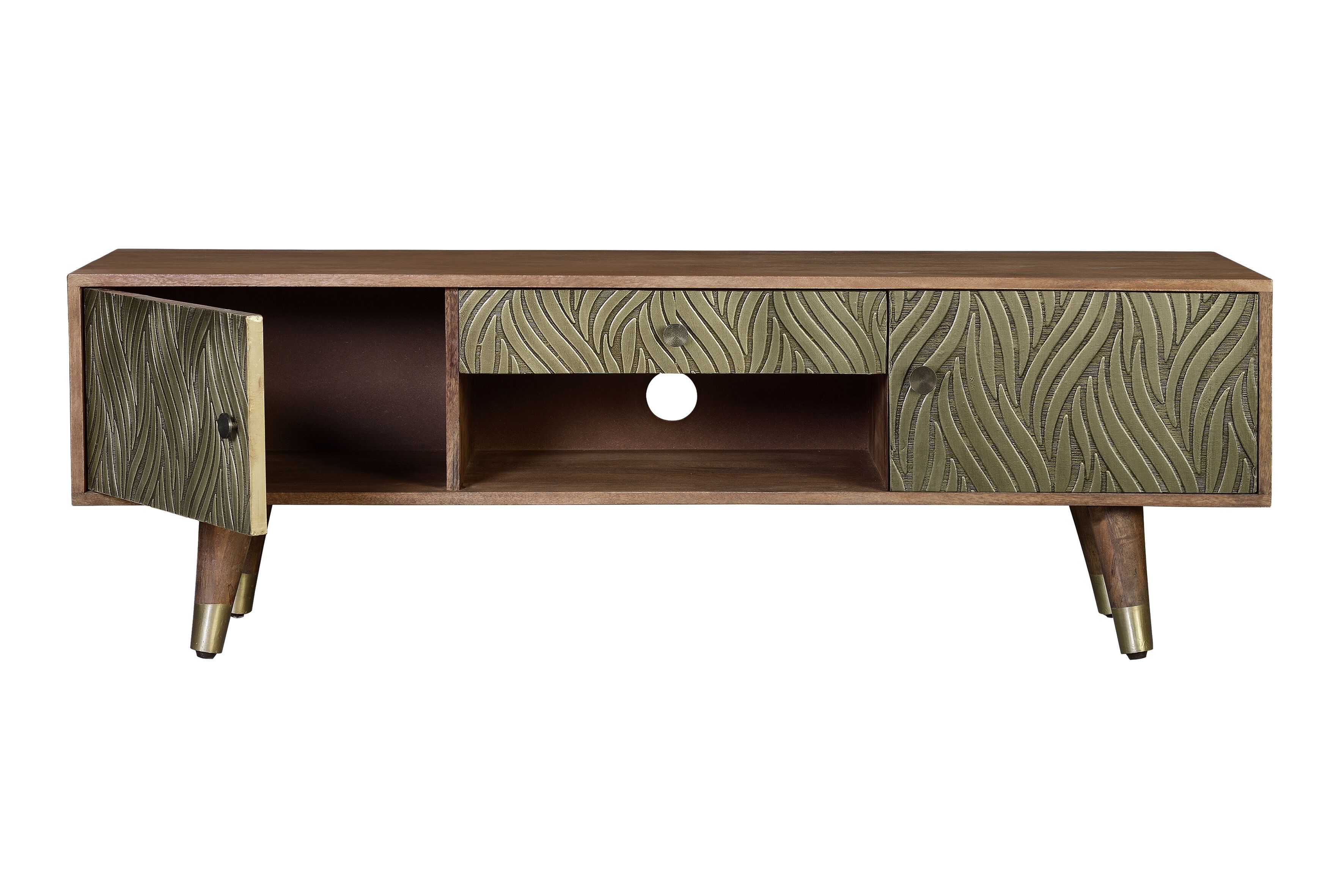 Низкий ТВ-шкаф в манго Giner y Colomer Саванна ARCH-00043810 - Вид №2