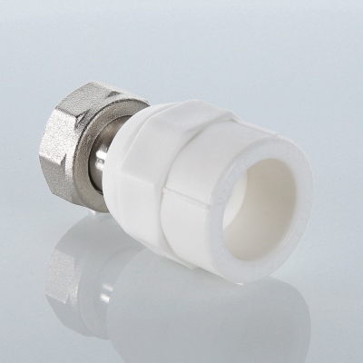 VTp.708.0.03206 Фитинг полипропиленовый с накидной гайкой Valtec 32 мм x 1"  - Вид №5