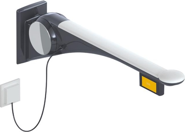 802.50.47060 Складная опорная рейка премиум-класса HEWI Stützen  - Вид №3