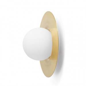 Miloox 1744.93 Настенный светильник с матовый латунный каркасом HAT.