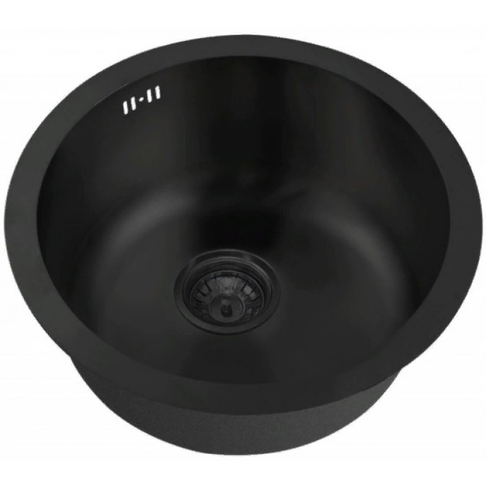 Zorg SZR-500-GRAFIT Мойка кухонная круглая Zorg  - Вид №1