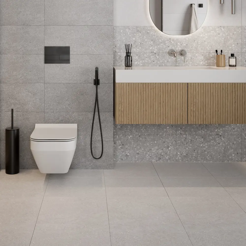 Керамогранит Bravo 45x45 см 1.62 м² цвет серый 89416692 STLM-2205504 Gracia Ceramica