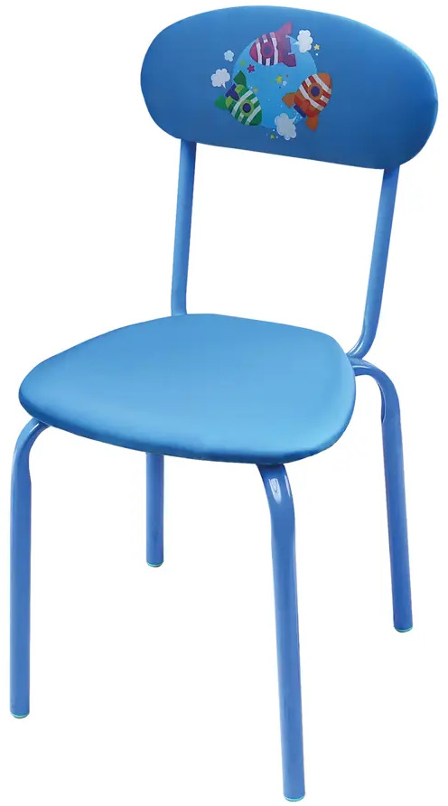 91668307 Детский стул Nika 30x65x27 см цвет синий STLM-1082390
