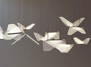 Переработанный пластиковый светодиодный подвесной светильник с фотокаталитической обработкой