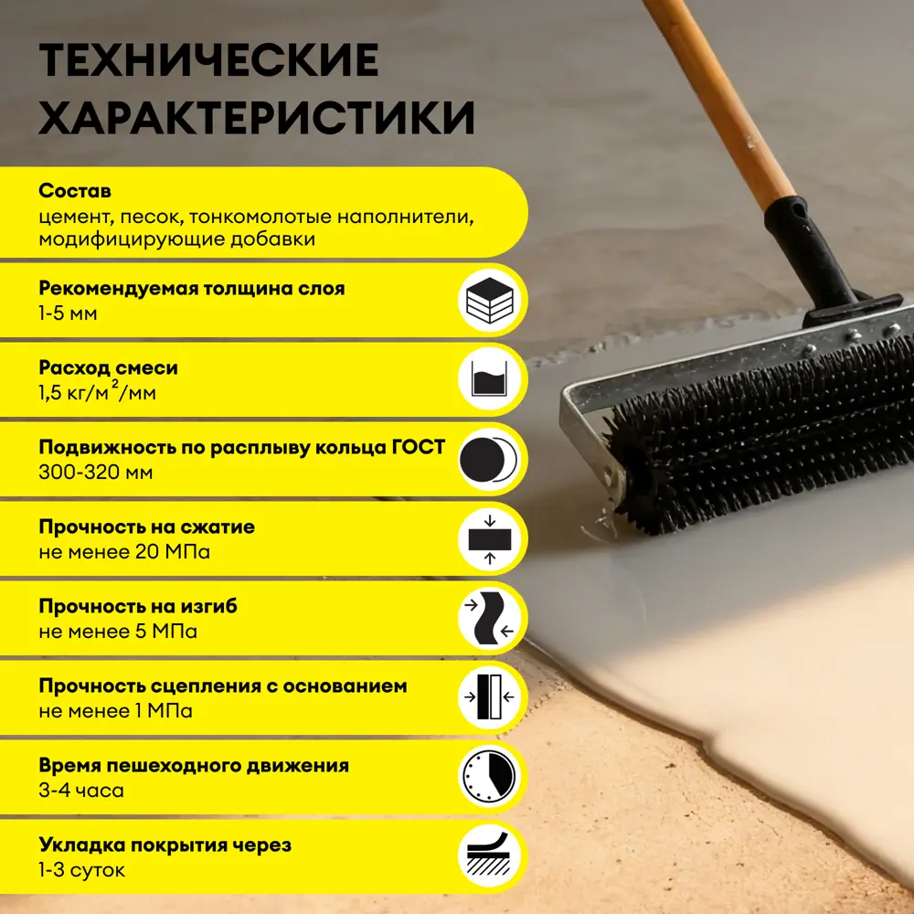 Наливной суперфинишный пол Vetonit 3000 20 кг STLM-2082574 - Вид №7