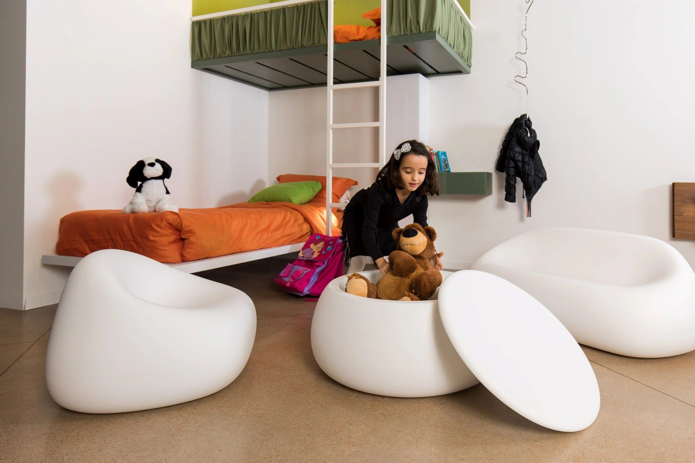 Кресло из полиэтилена PLUST Gumball Junior ARCH-00098454 - Вид №14