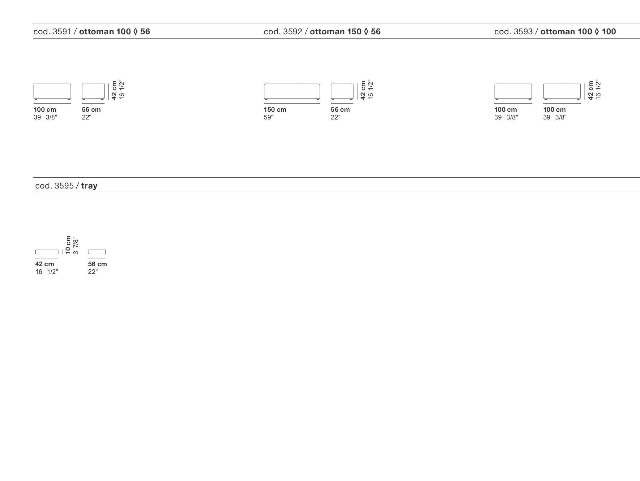Модульный диван для контракта La Cividina велюр ARCH-00144362 - Вид №13
