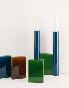 Керамический подсвечник